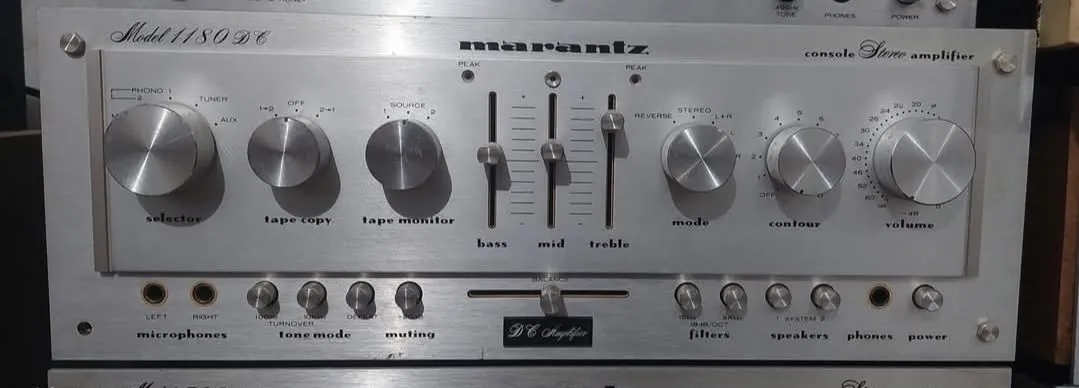 Amplificador Estéreo Marantz 1180 DC