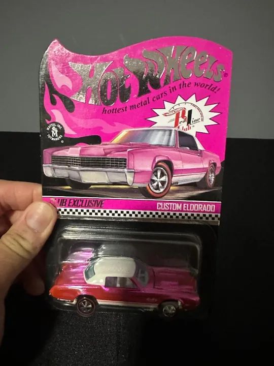 Hot Wheels Rlc Custom Eldorado Pink - Foto 2
