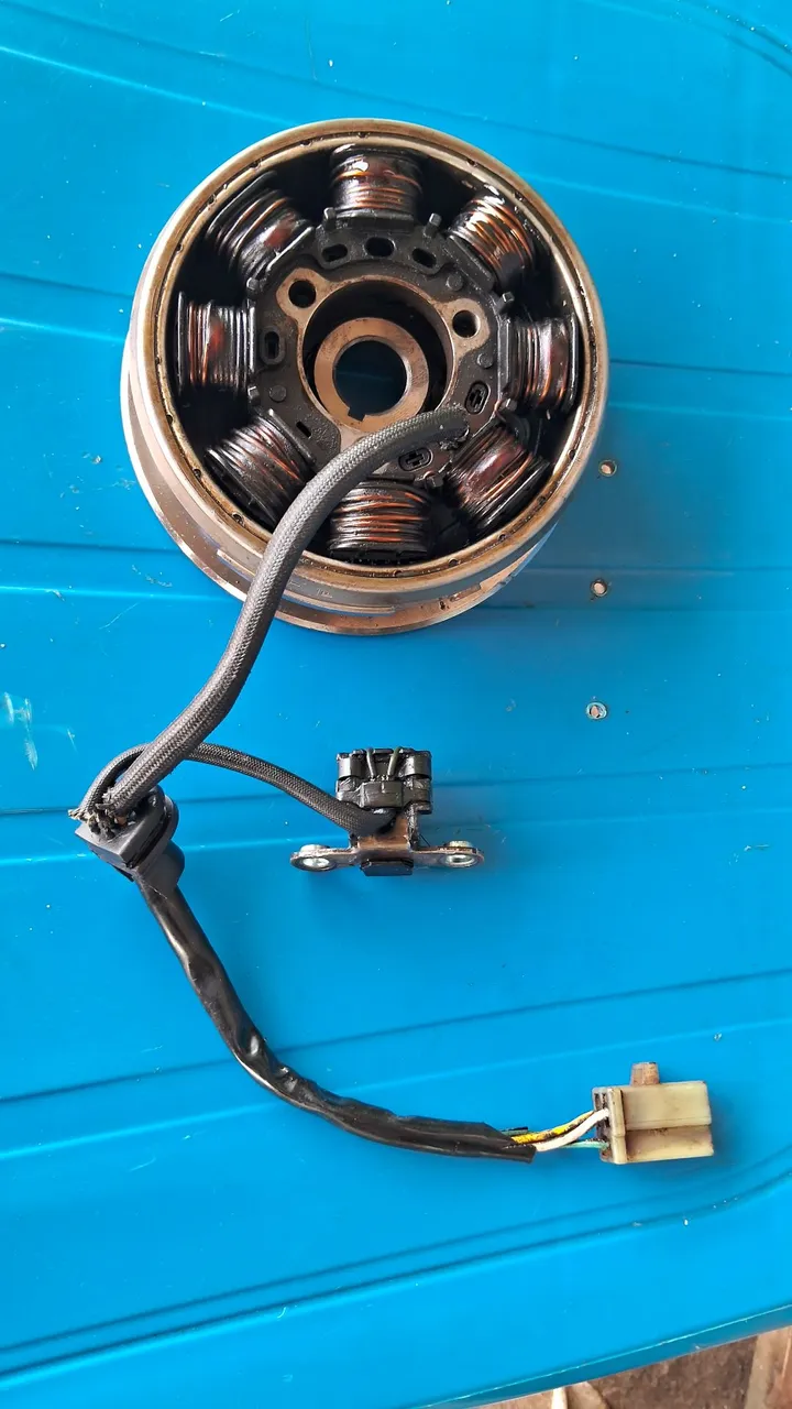 VOLANTE E STATOR DA VARETADA 125CC