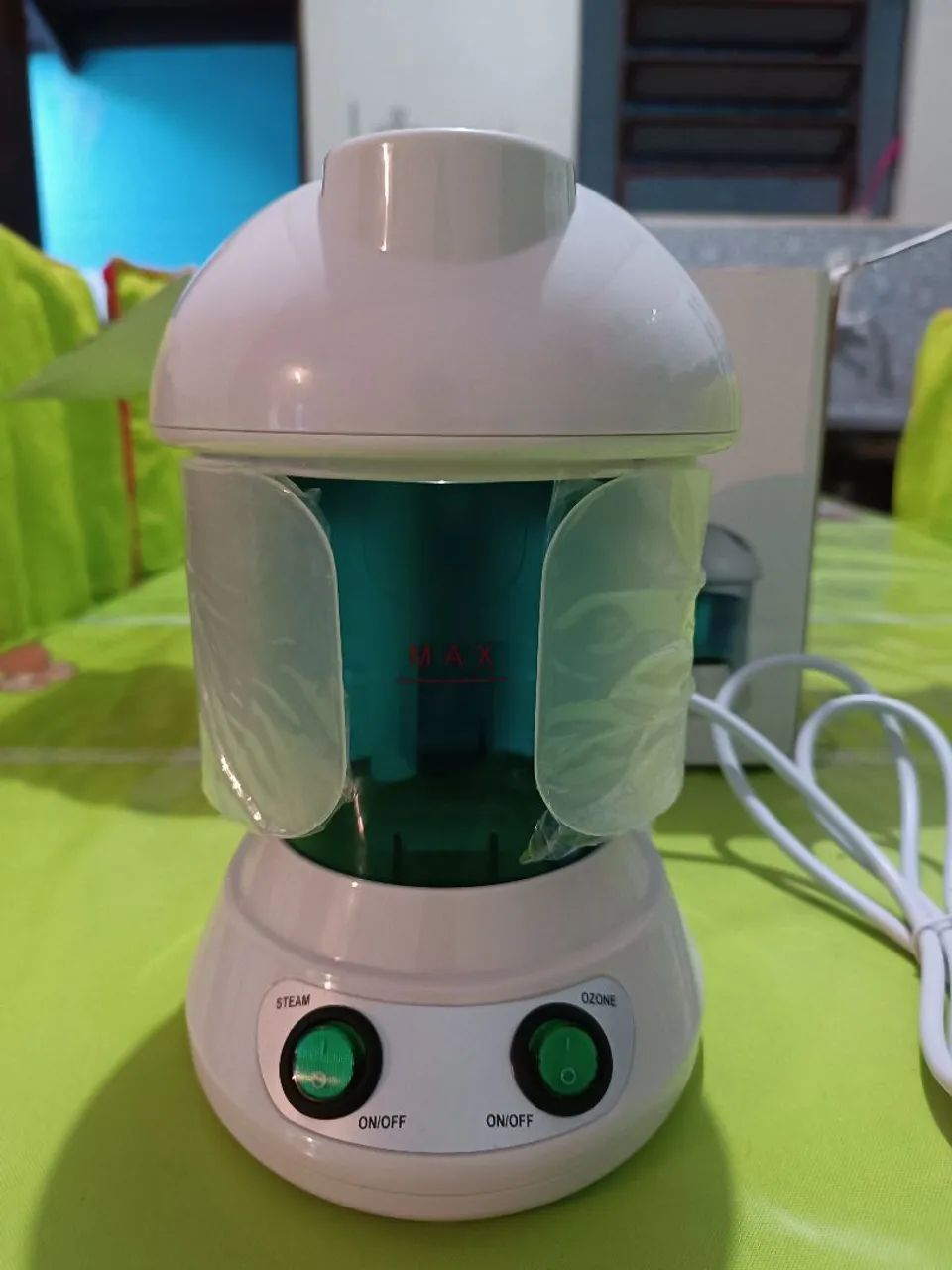 Máquina SPA facial Vapor de Ozônio 