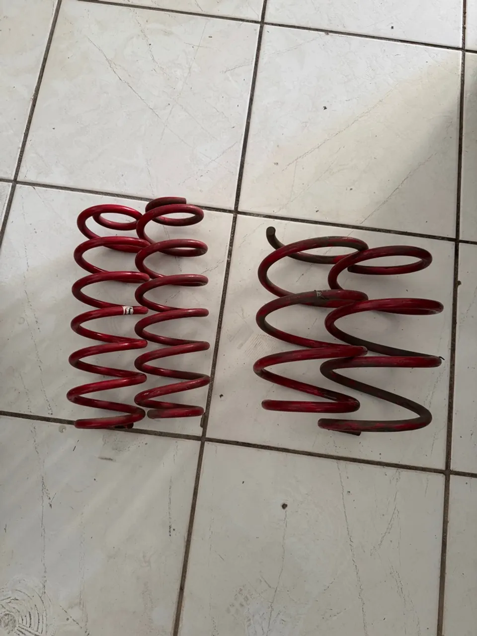 Molas Esportivas Vermelhas Corolla
