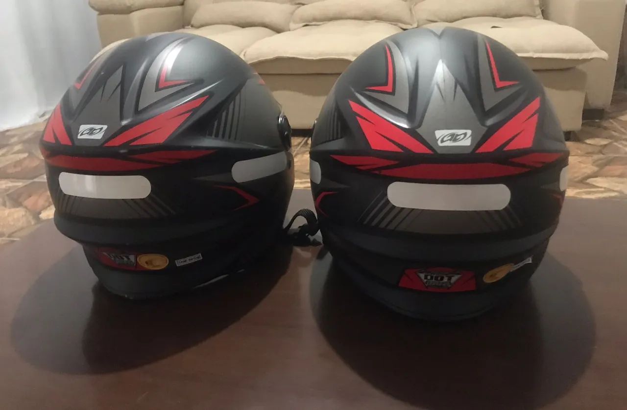 Capacete Moto RB Pro Tork - 2 unidades - Foto 2