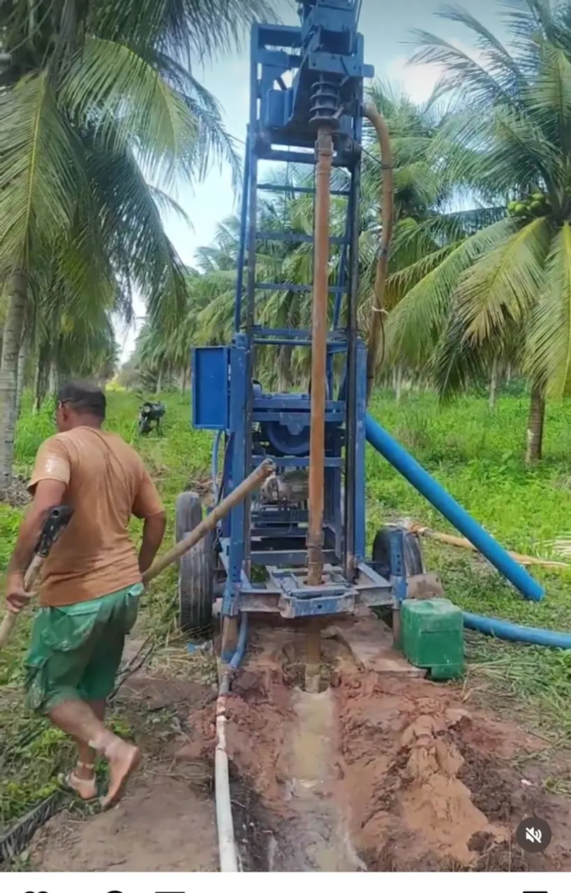 Máquina para poço artesiano