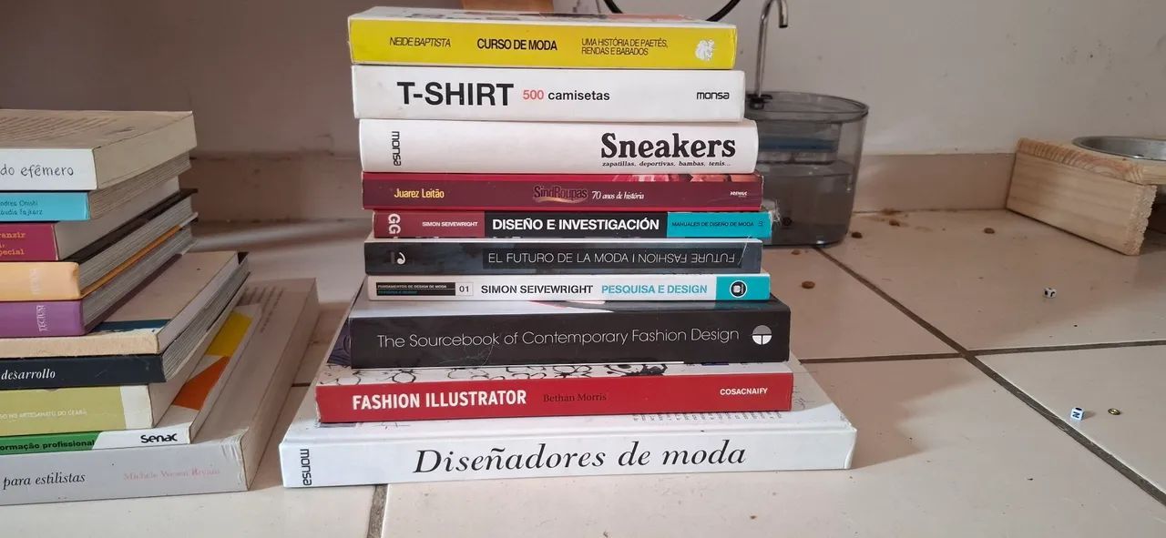 Livros de Moda/Arte/Design em ótimo estado! (R$ 25 cada