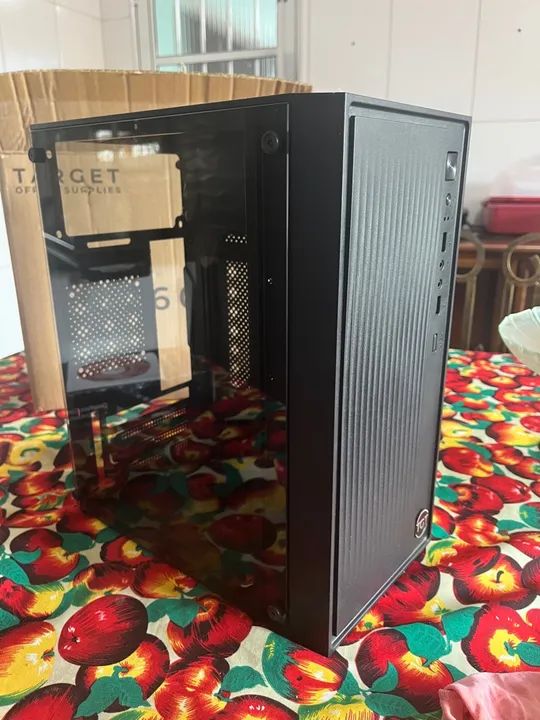 Gabinete PC Gamer com 1 fan incluso com vidro na lateral - Foto 3
