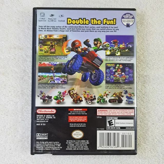 Mario Kart Double Dash Original completo - Nintendo Gamecube. Wii. Faço Envio - Foto 4
