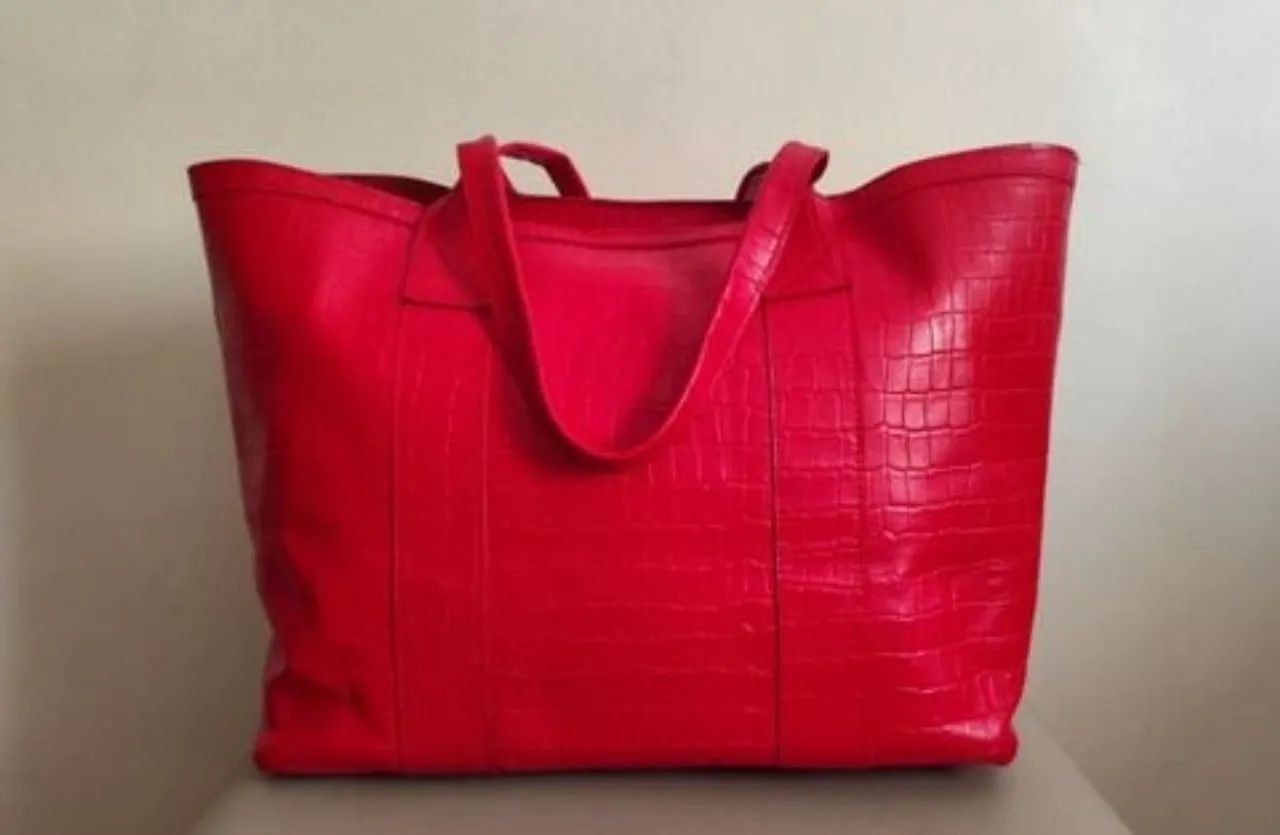 Bolsa Tote Logia Lautaro Couro Legítimo 
