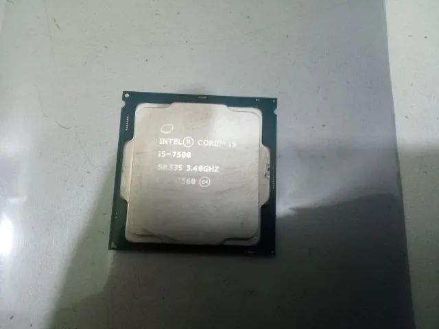 Processador I5 7500 100% funcionando