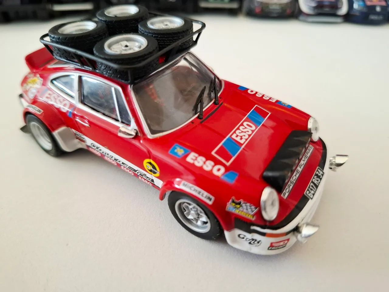 Miniatura Porsche 911 Rally Monte Carlo!!! Espetacular!!! - Foto 5