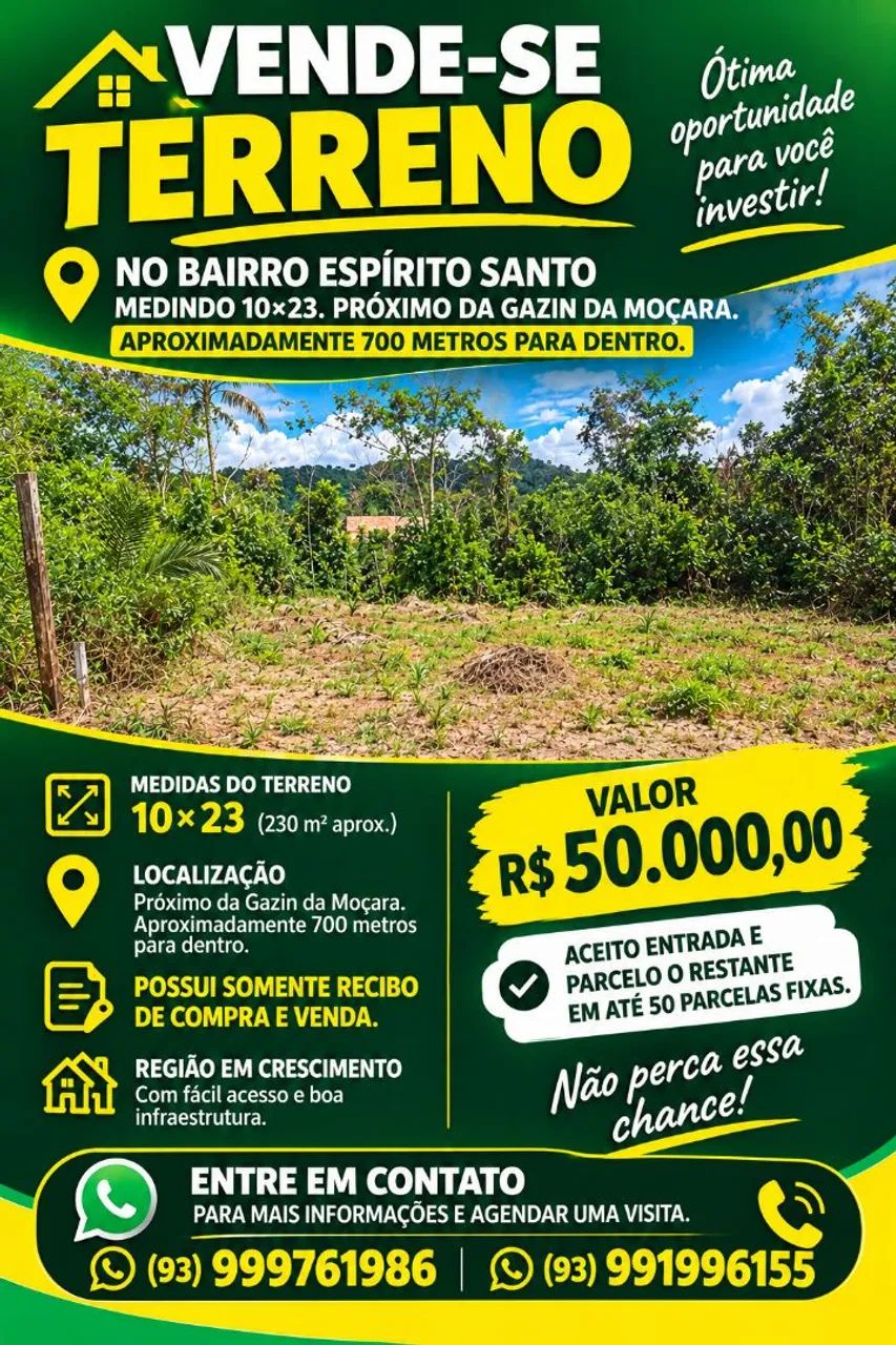 Vendo terreno