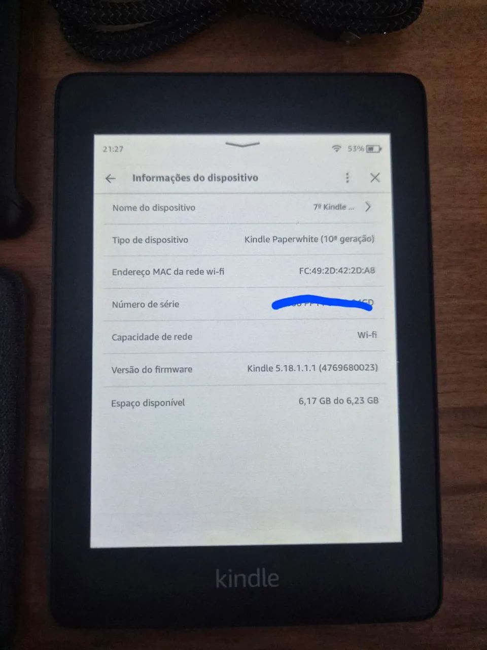 Kindle Paperwhite 10 à prova de Água com Capa magnética - Foto 5
