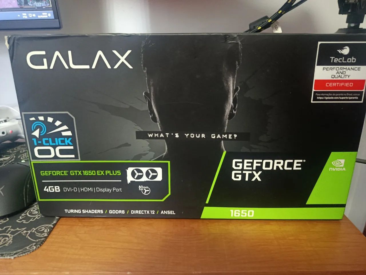  placa de vídeo geforce gtx 1650 galax - Foto 2