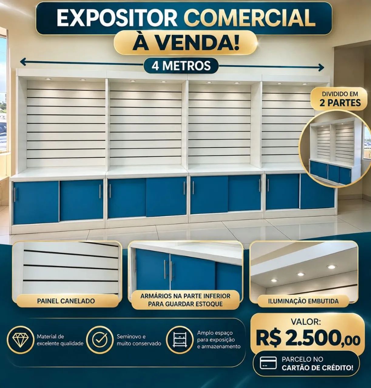Expositor comercial 