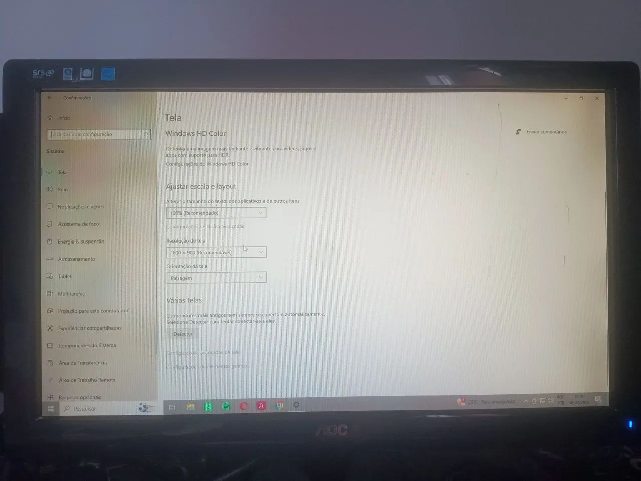 Monitor AOC 60 Hz HD - Foto 3
