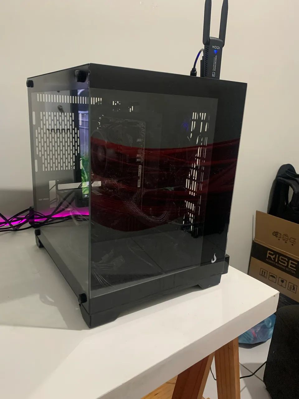 Computador Gamer Semi Novo - Ryzen 5 5500 + RX 580 + 16GB 