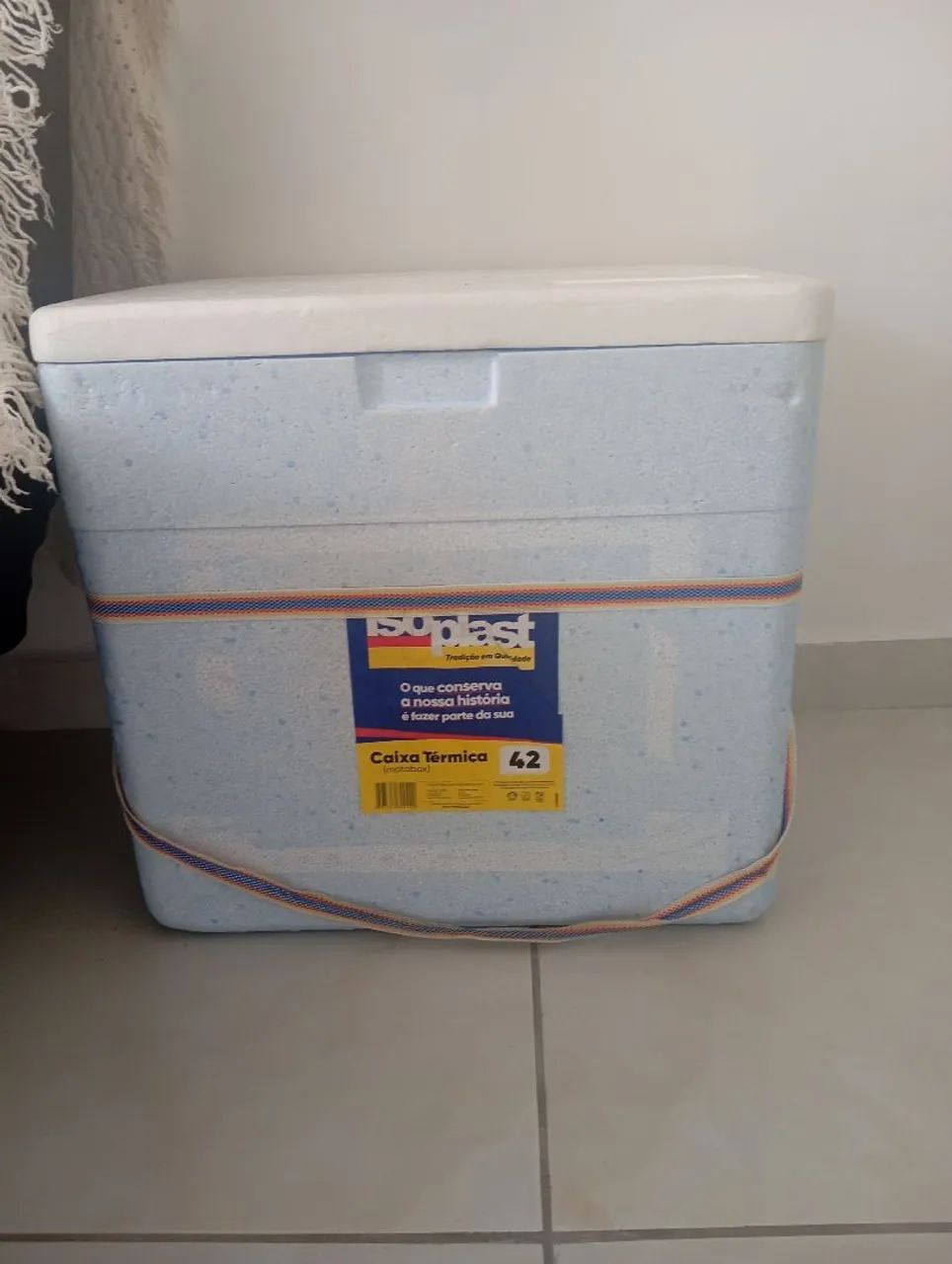 Caixa de isopor 42litros