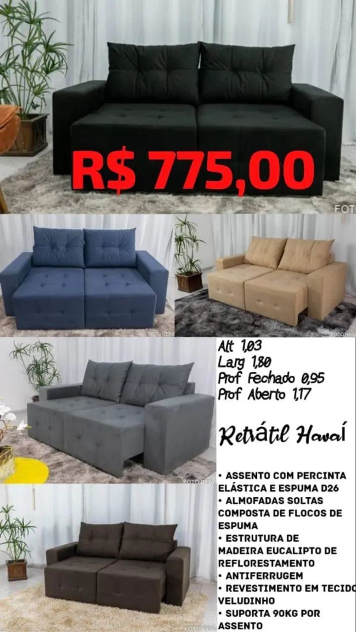 Sofá em Promoção! O que vc precisa encontra aqui! - Foto 5