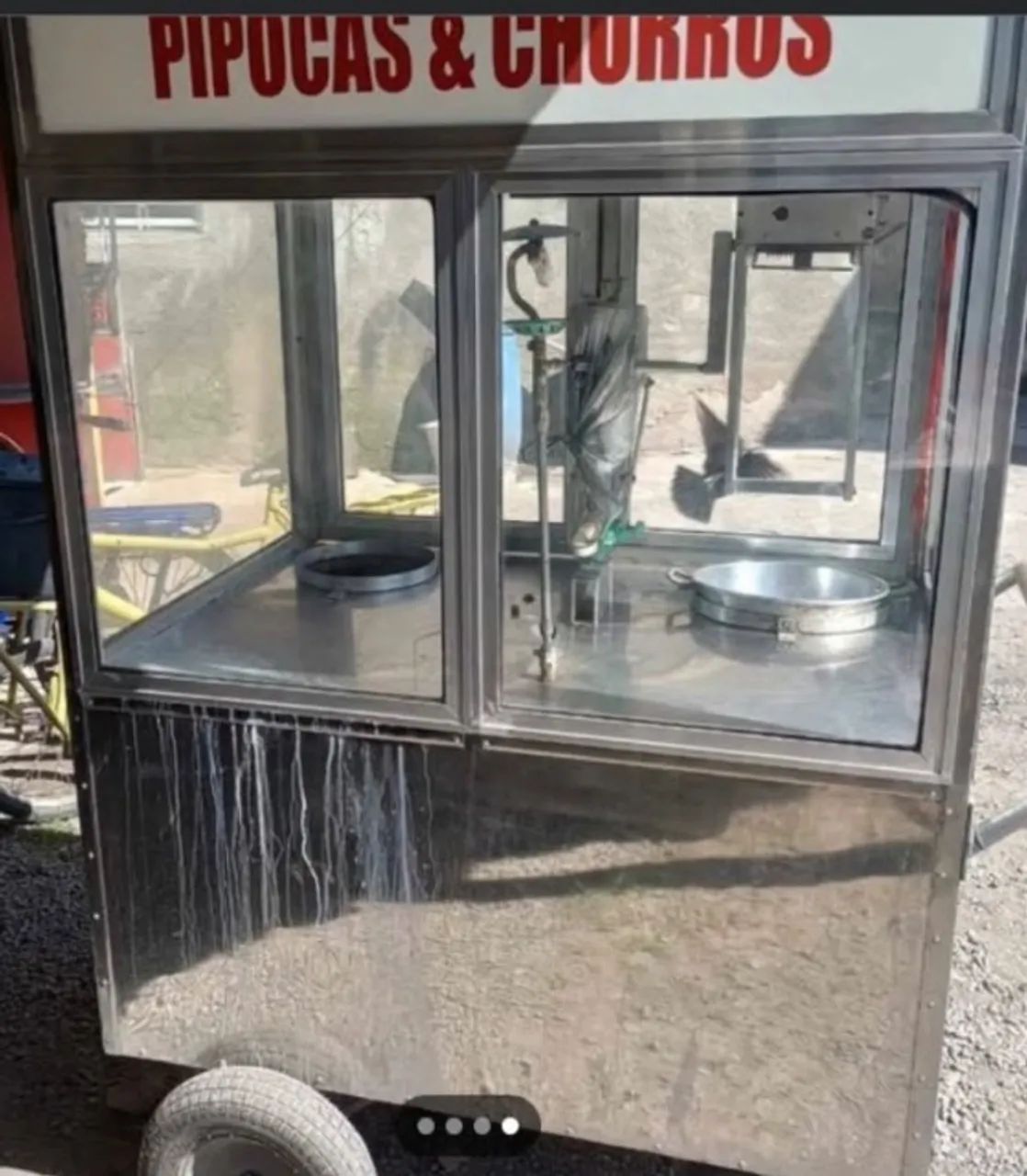 Vendo um Carrinho de Pipoca e Churros