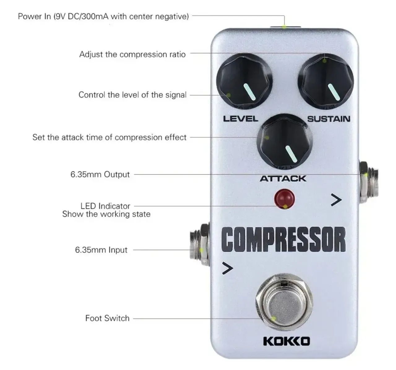 Pedal Kokko Compressor Novo - Foto 3
