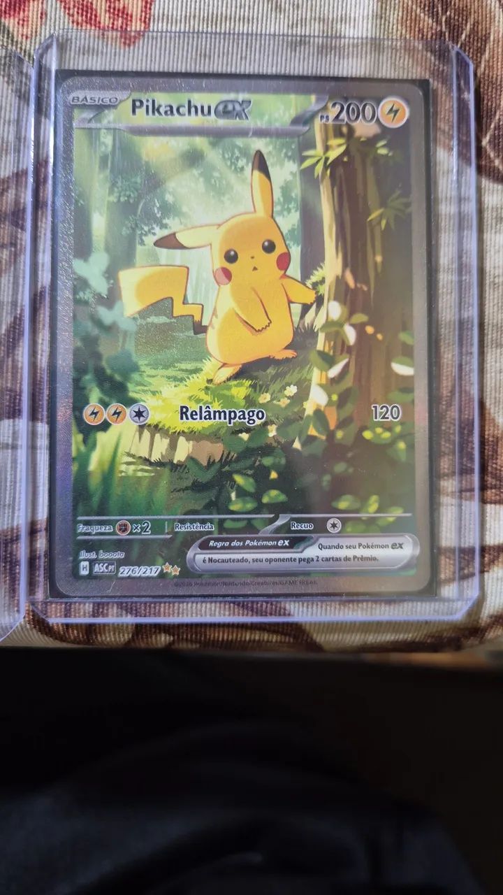 Pikachu Ex 276/217 NM - Hobbies e coleções - Tramandaí 1537566243