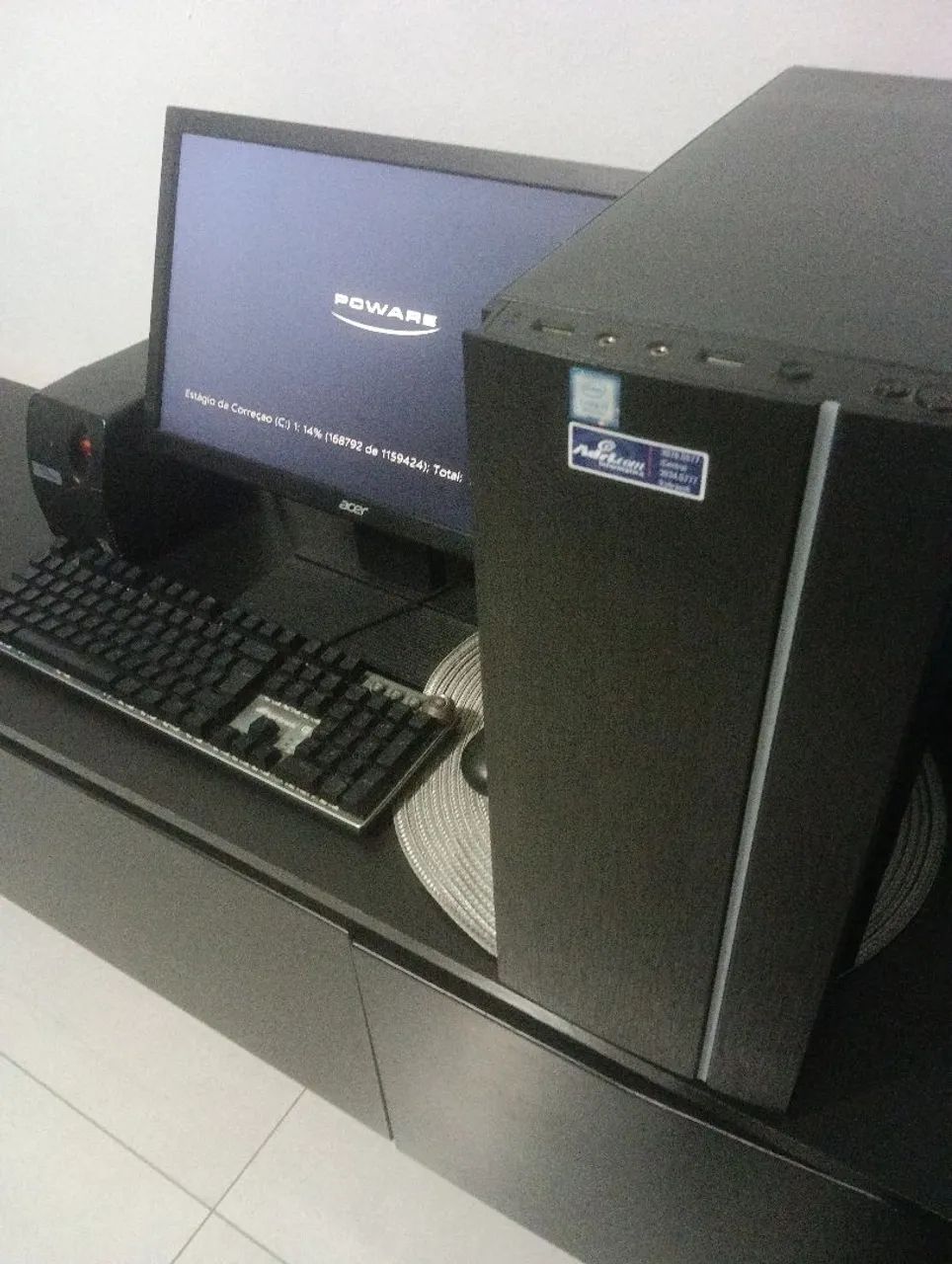 CPU + Tela + Teclado + Mouse + estabilizador  - Foto 4