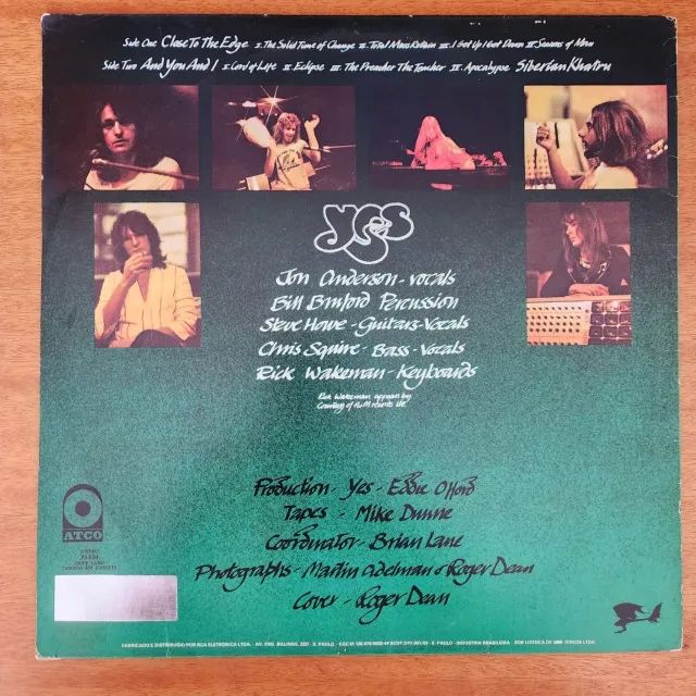 Lp Vinil Yes Close To The Edge 1979 - Foto 2
