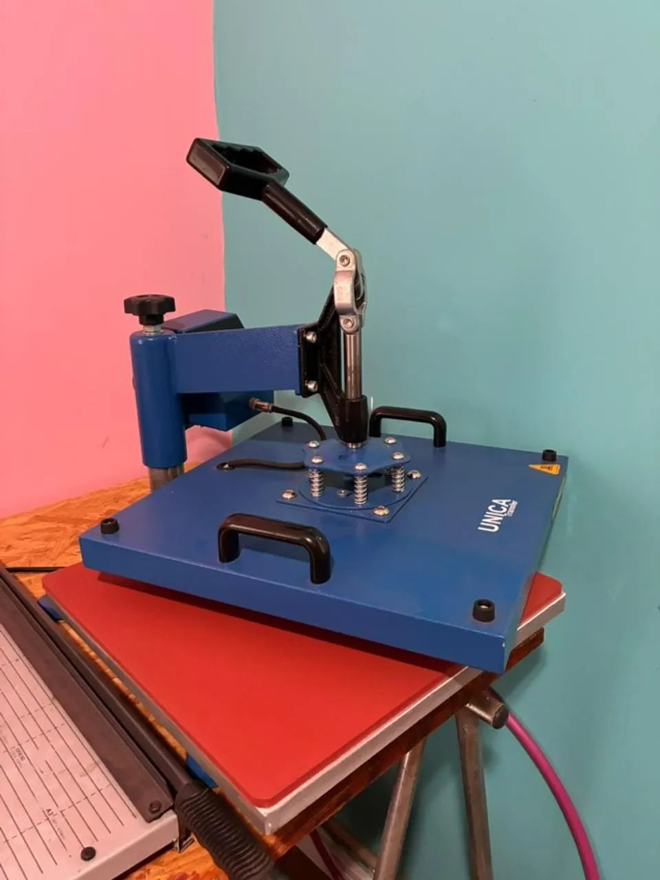 Prensa de estampar camisetas