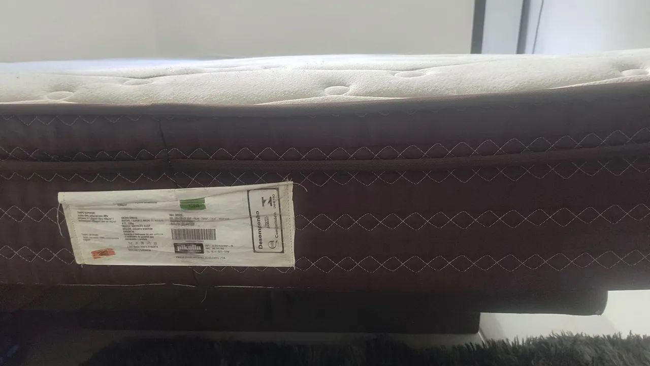Vendo colchão casal em ótimo estado  - Foto 3