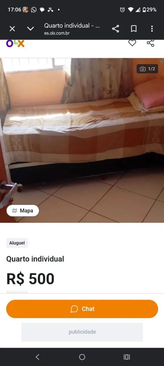 Aluguel de quarto