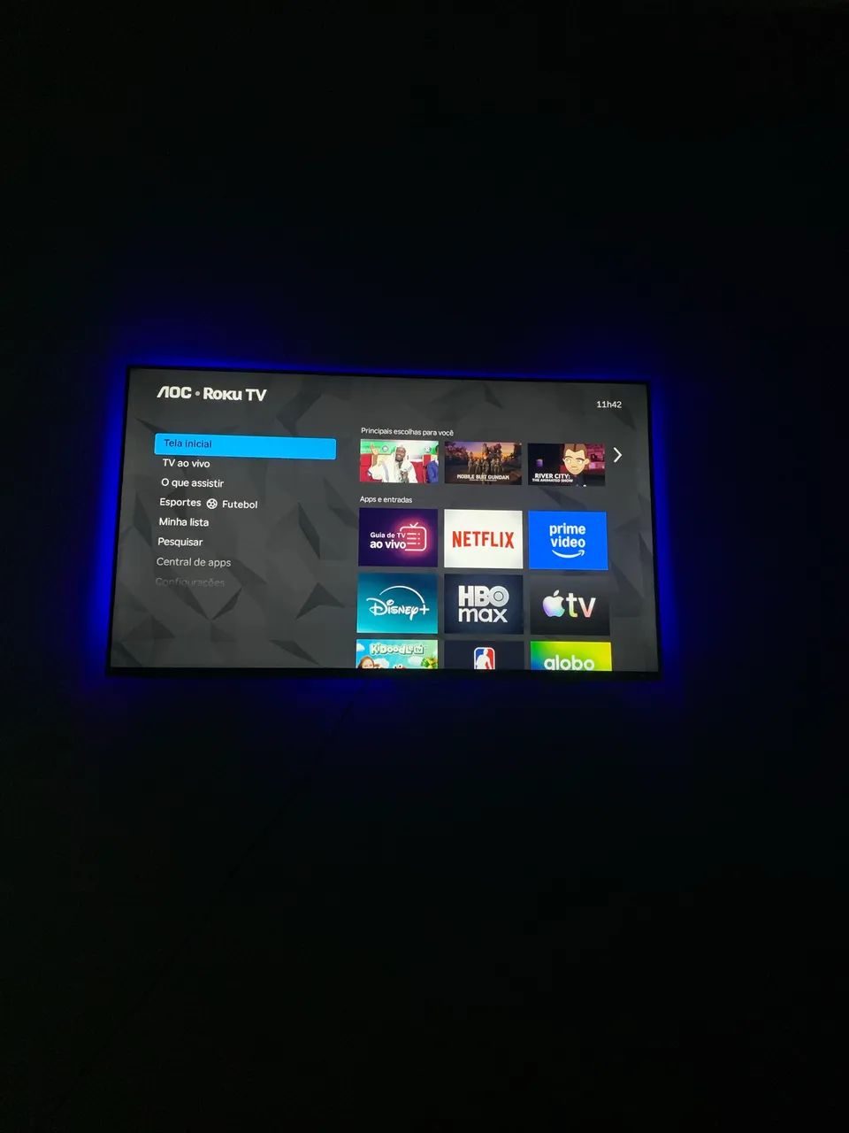 TV SMART AOC ROKU TV - Foto 2