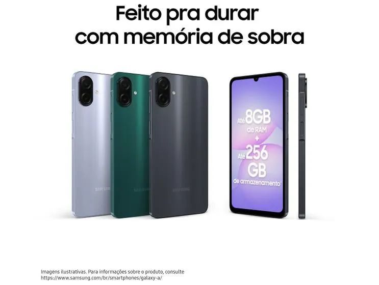 SANSUG GALAXY A07 128 GB  NOVO - Foto 4