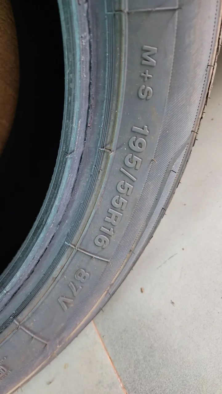 Vendo 4 pneus xbri 195 55 r16 novos - Foto 2