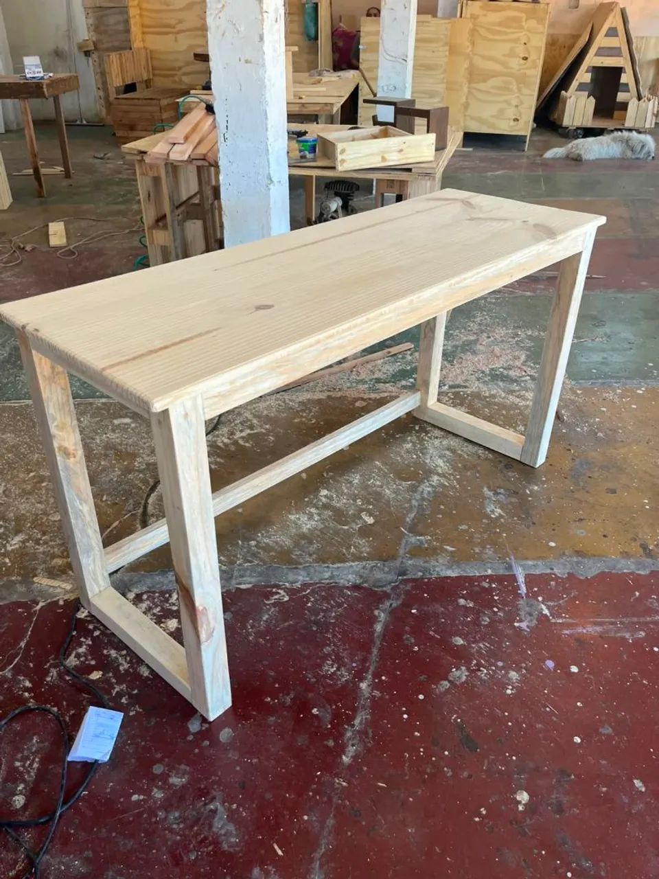 Mesa de pinus para escritório  - Foto 2