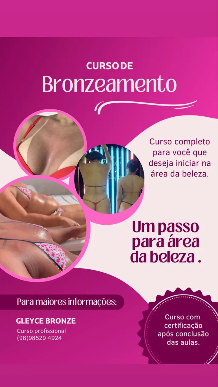 Curso bronzeamento 