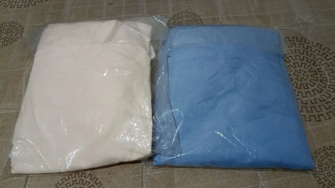 2 lençóis de cama de solteiro  - Foto 2
