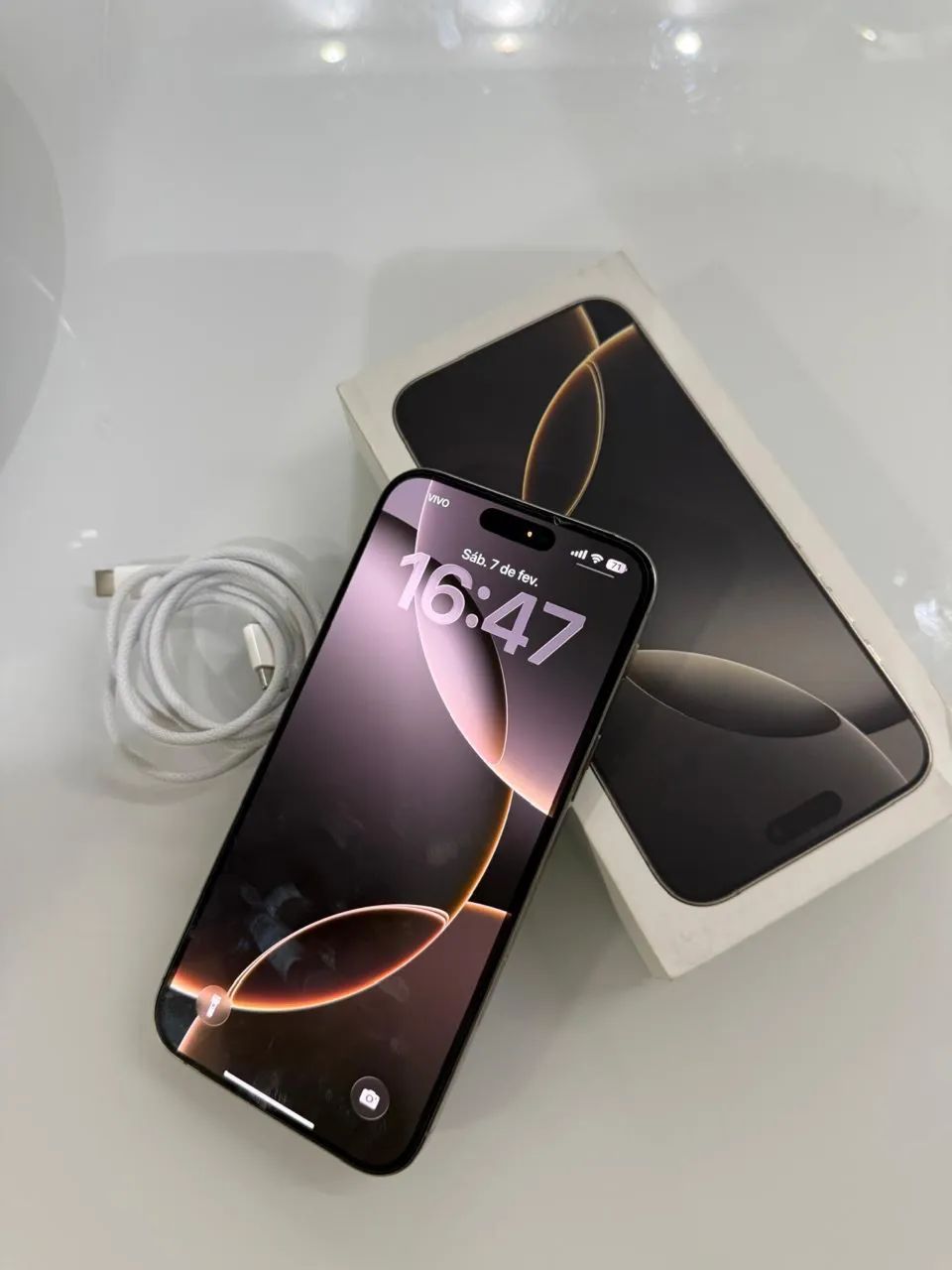 Iphone 16 pro max - estado de novo - Foto 3
