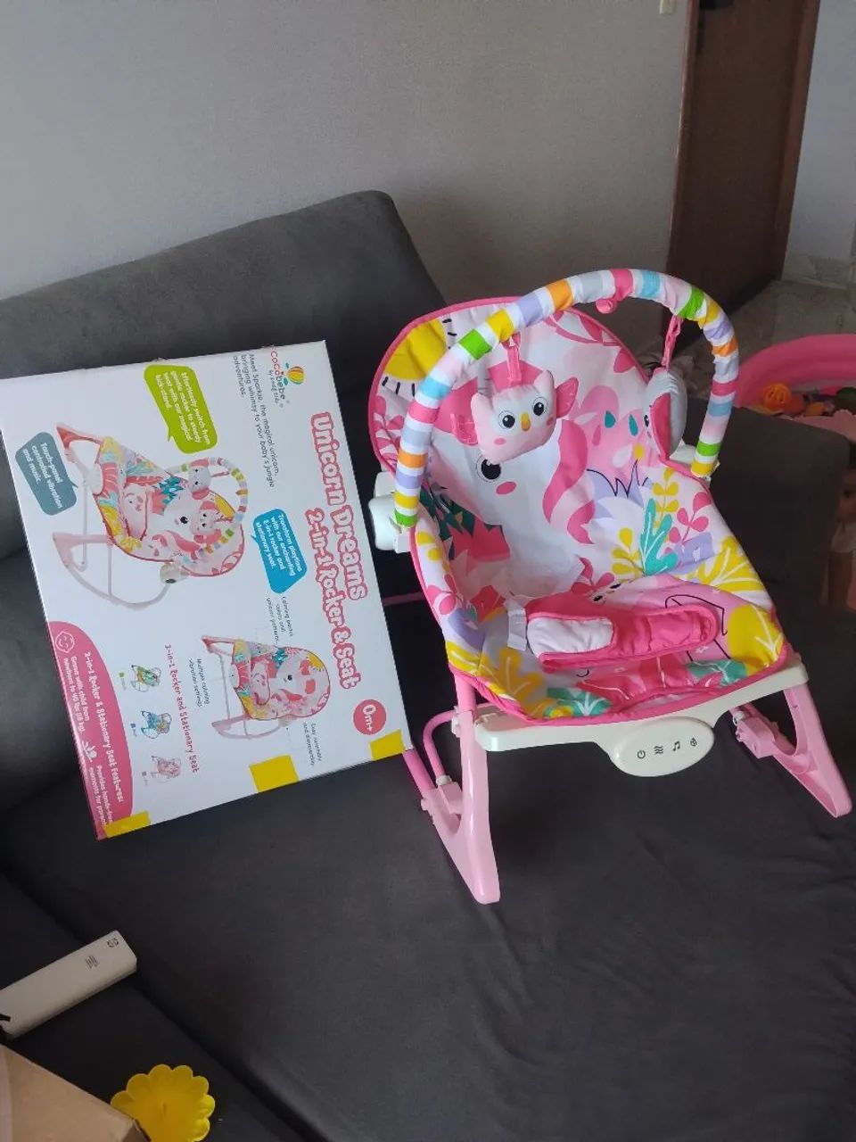 Cadeirinha de descanso bebê  - Foto 2