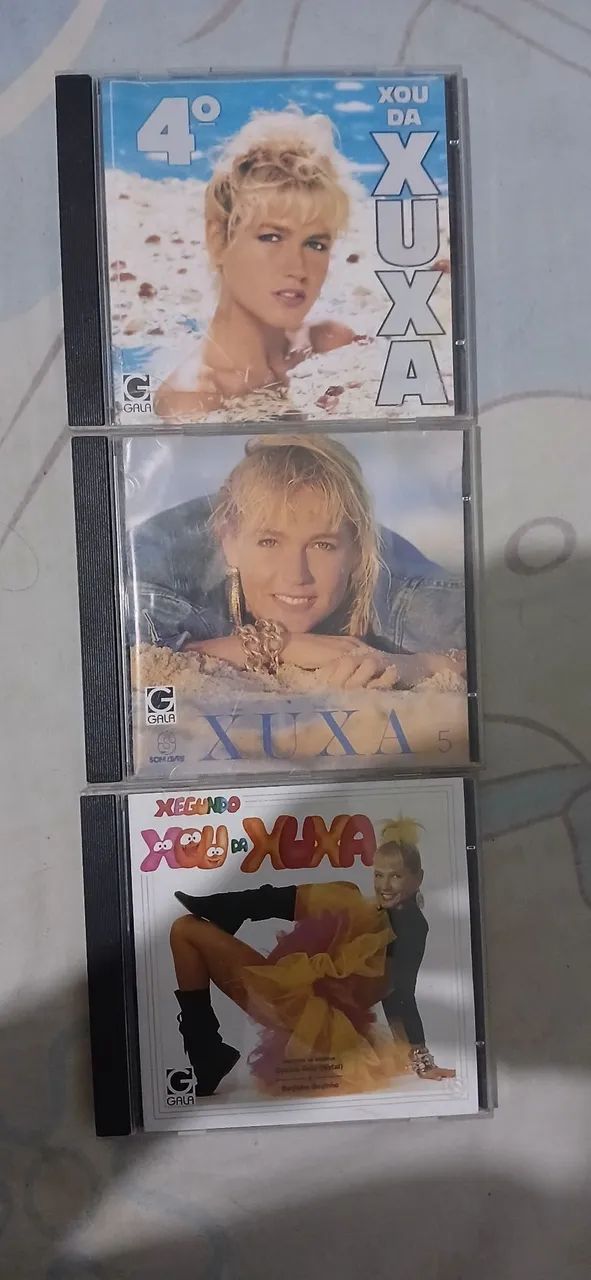 Kit 3 cd xuxa 