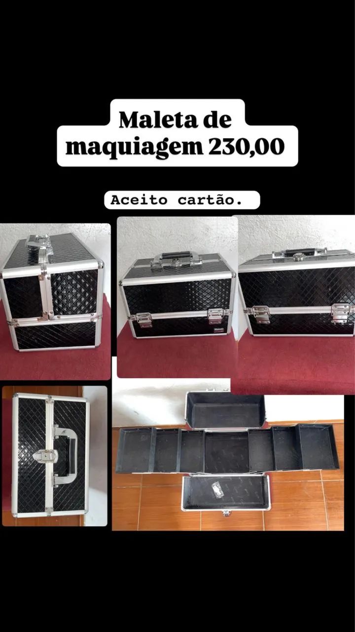 Maleta de maquiagem 