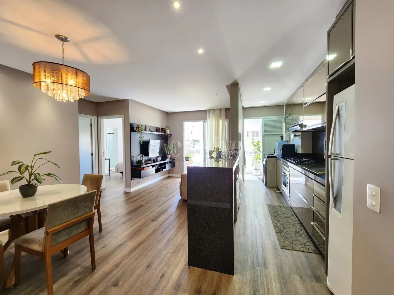 Apartamento mobiliado com 2 suítes no Abraão, Florianópolis/SC - Foto 3