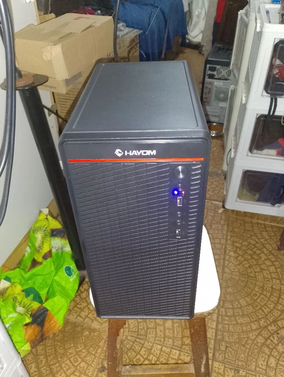 Computador hayom mini itx Celeron com 2gb de ram e 160gb hd - Foto 5