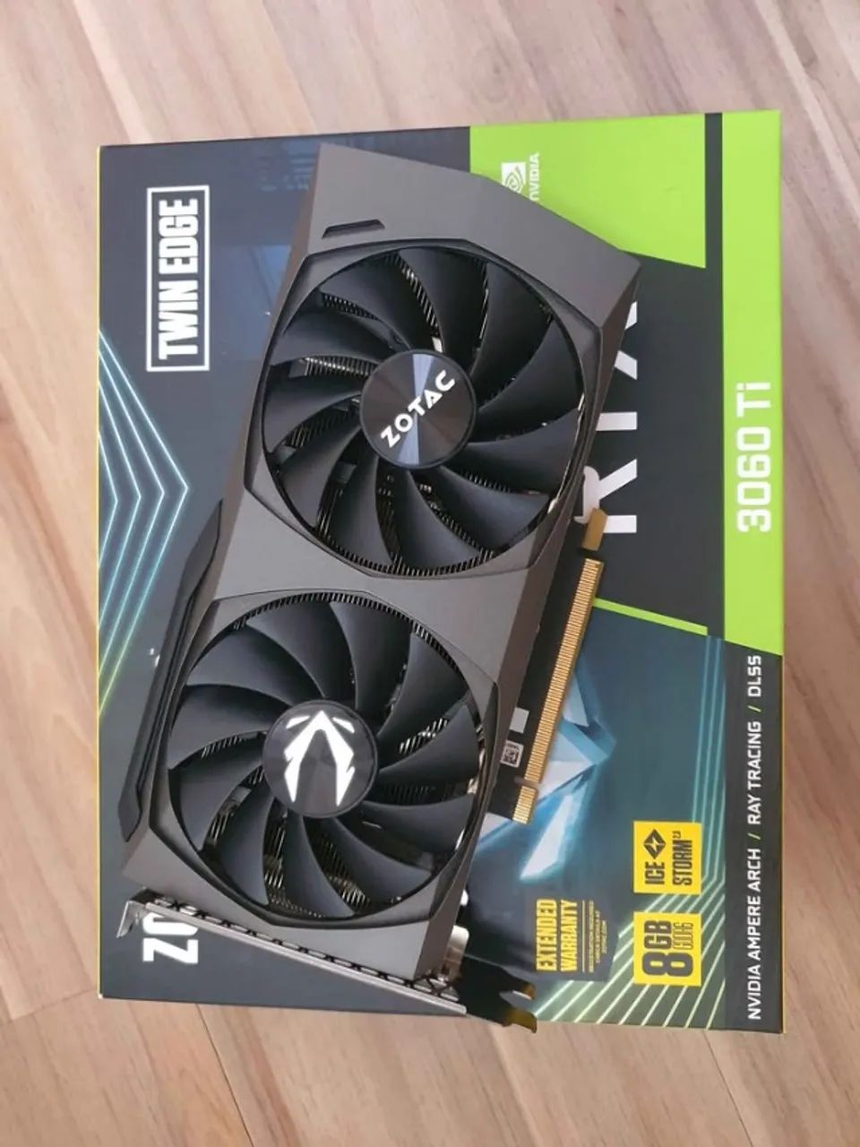 RTX 3060ti 8GB ZOTAC Twin Edge C/Caixa e NF