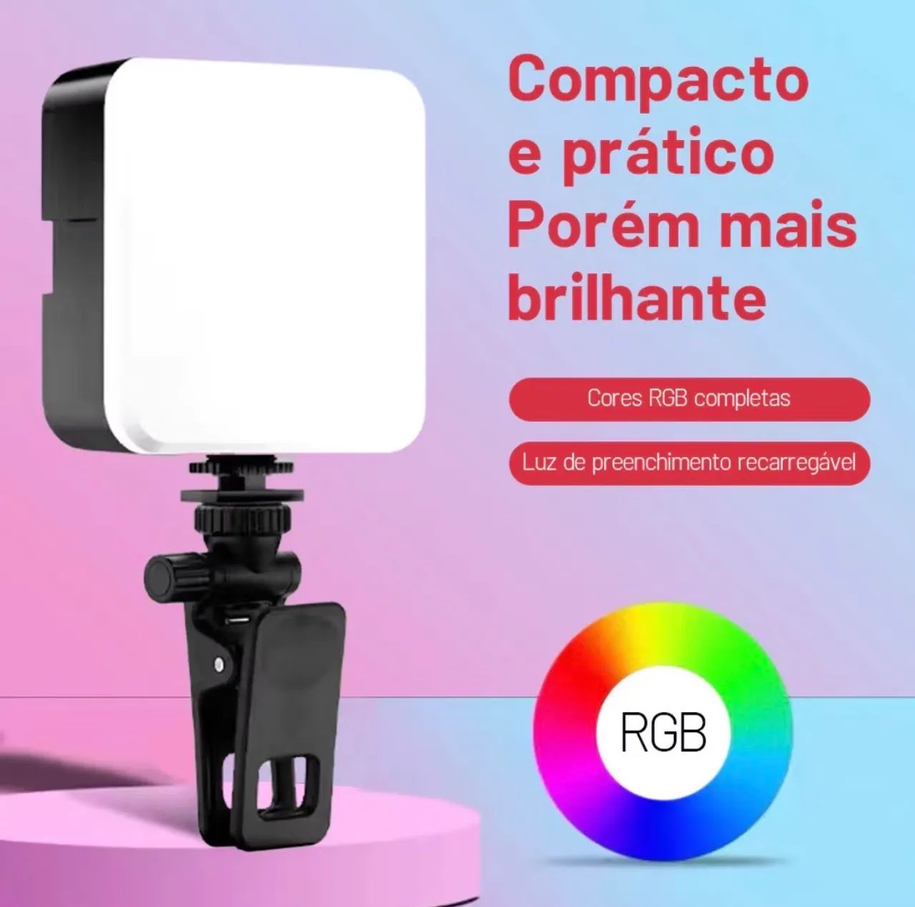 Kit - suporte e luz de led - Foto 2