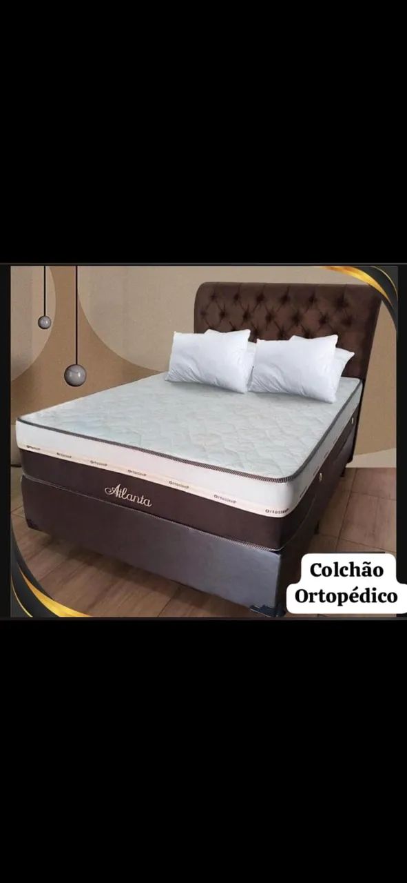 Colchao casal nova