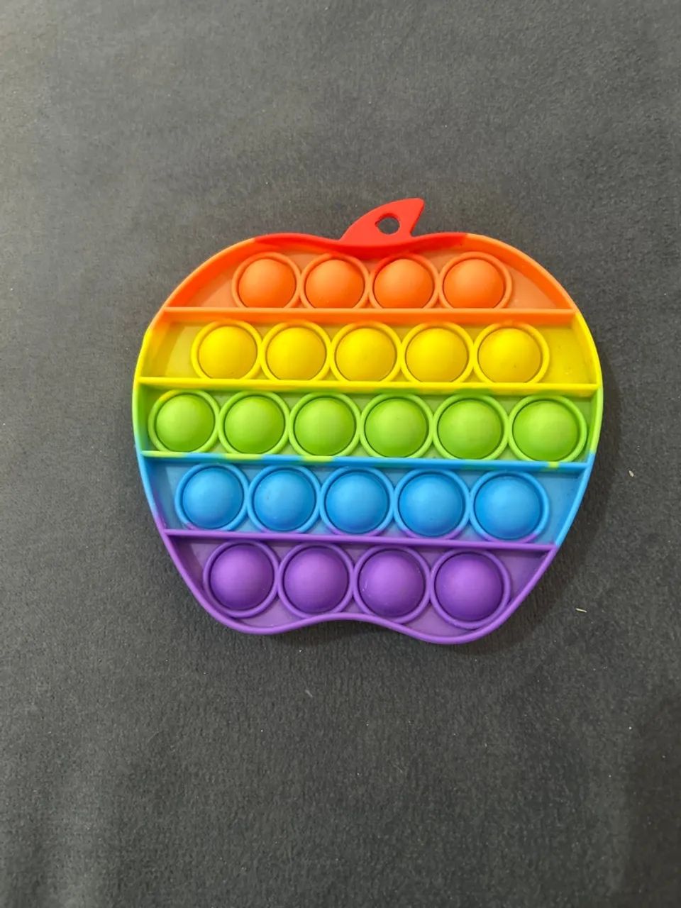 Fidget toy Pop it de maçã 