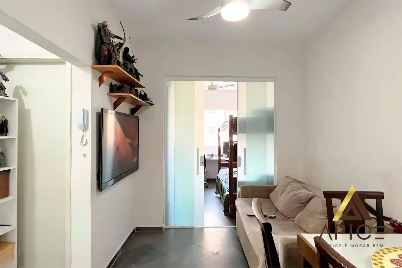 Apartamento com 2 dormitórios à venda, 47 m² por R$ 382.000,00 - Embaré - Santos/SP