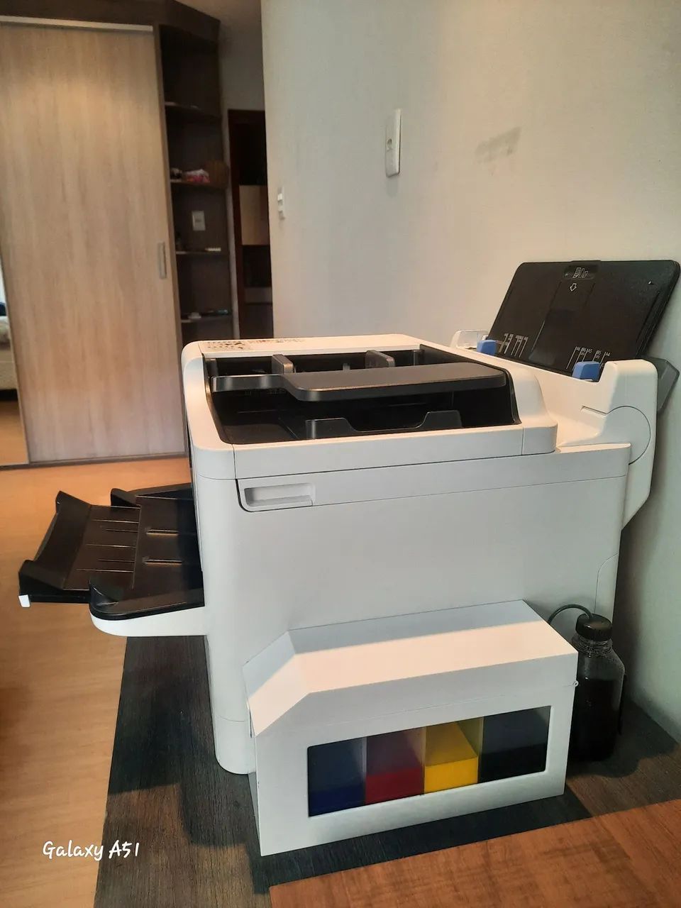 Impressora Epson Workforce 5810 Pigmentada desbloqueada Chipless + Bulk Ink - Foto 2