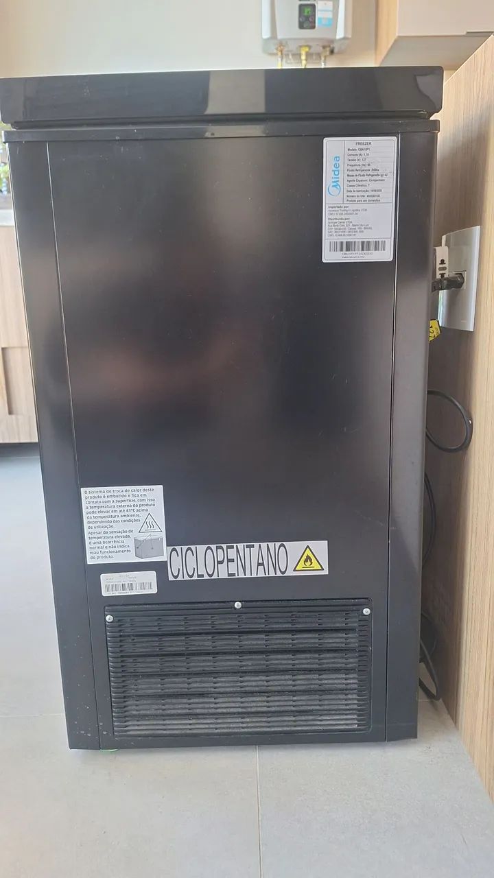 Freezer horizontal Midea 100 litros - Foto 2