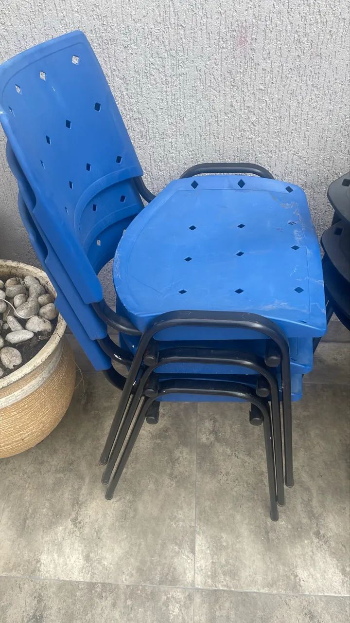 Cadeiras plastifica - Foto 2