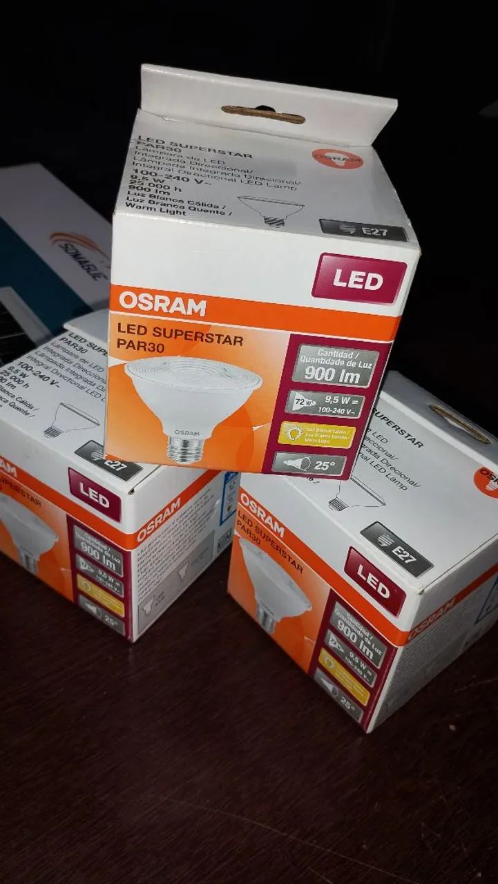 Lâmpadas par 30 de LED 
